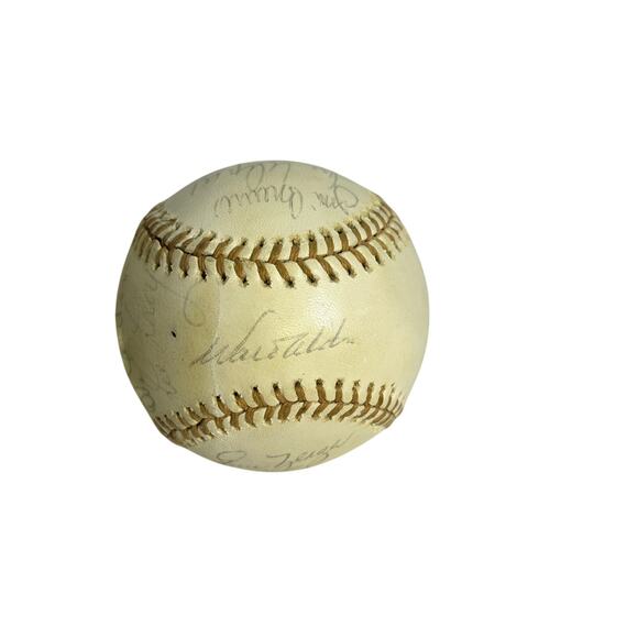 1970s Los Angeles Dodgers Signed Baseball - Picture 5 of 9